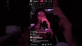 Hunxho Serenades Keyshia Cole On IG Live - Full Video