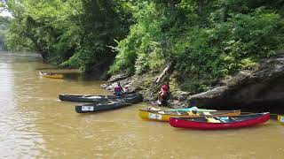 James River Leadership Expeditions 2023 - Quick Break for Lunch!