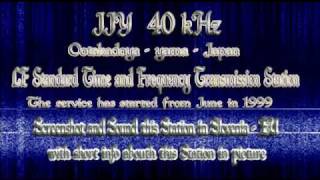 JJY-Japanese Time Signal on 40 kHz - Sound