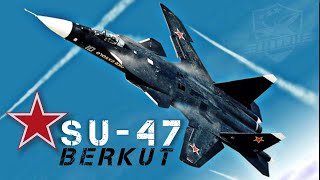 SU-47 Berkut - O incrível projeto de 5° geração com asas invertidas: Por que não entrou em operação?