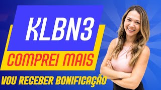 KLBN3 COMPREI MAIS E VOU RECEBER A BONIFICAÇÃO.