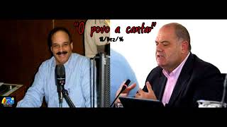 Arlindo Santos entrevista o Dr. Daniel Café no programa "O Povo a Cantar" de 16 Dez 2016