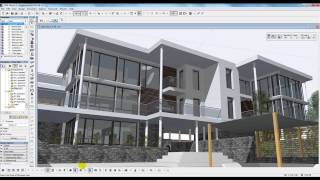 BIM med ArchiCAD: Skisserendering i 3D