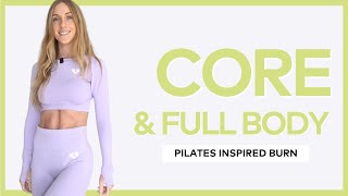 PILATES INSPIRED - No Equipment, Low Impact Home Workout