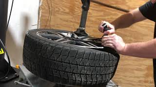 Tire machine accessories, do drop center clamps work???? Part one; removing tire