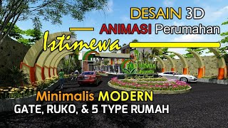 Animasi 3D Perumahan - Desain Istimewa!!!