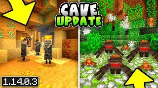 CAVE UPDATE TERBARU !?!? ADA MOBS BARU, BLOK BARU, DAN MASIH BANYAK LAINNYA !!