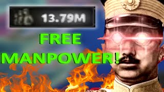 HOI4 / How to steal FREE MANPOWER FROM PUPPETS / WORKING ! [2022]