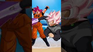 Who is strongest || Cc goku vs goku black || #shorts #dbs #dbz #dragonball