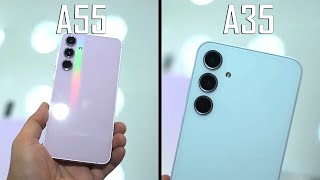 Samsung Galaxy A55 5G vs Galaxy A35 5G: Quale scegliere? | CONFRONTO