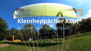 Gleitschirmflug vom Kleinheppacher Kopf