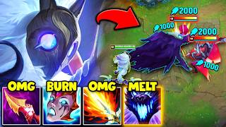 Kindred but I build AP and my Wolf melts you in seconds... (THIS ACTUALLY WORKS?!)