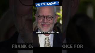 Did You Know? Frank Oz was the voice for Yoda, Miss Piggy & Cookie Monster | facts | motive #shorts