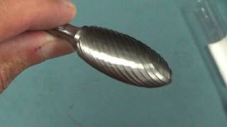 SH-6 Single Cut Tungsten Carbide Bur Die Grinder Bit Made in USA