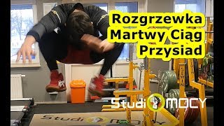 Przysiad martwy ciąg - rozgrzewka, aktywacja, mobilizacja - popraw wyniki