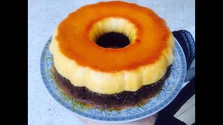 طريقة عمل كيكه كريم الكراميل ( قدرة قادر ) ولا اطيب من هيكك 🥰🥰😋🍮