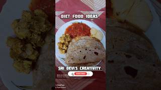 Diet Food Ideas For Weight Loss #healthy food #shorts | Sri Devi's Creativity