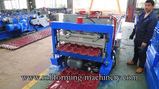 Bamboo Style Glazed Tile Machine