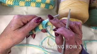 🔥 REVISED 🔥Tutorial Knitting Checkerboard Granny Slippers PART 2