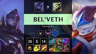 Bel'Veth Jungle vs Master Yi: Triple Kill, Legendary - EUW Master Patch 14.18