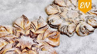 Snowflake Pastries & Brioches | 2 WAYS | Christmas Recipe || William's Kitchen