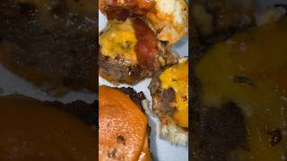 Homemade Bacon Cheeseburger Sliders #shorts #food #viral #trending