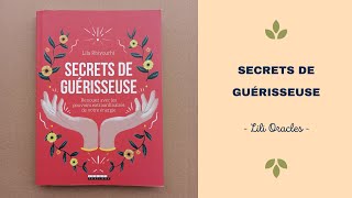 Livre Secrets de guérisseuse de Lila Rhiyourhi 🧙‍♀️💙