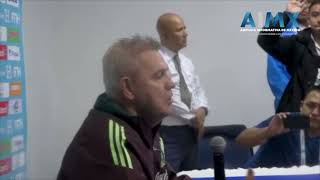 Javier Aguirre reflexiona en conferencia de prensa tras la derrota 2-0 ante Honduras