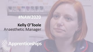 National Apprenticeship Week #NAW2020 - Kelly's Story