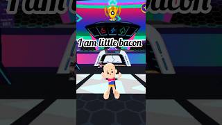 l am a bacon With 0 friends #shorts #pkxd #roblox #bacon