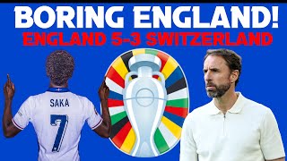 SAKA REDEMPTION! ENGLAND 5-3 SWITZERLAND PEN REACTION, ANALYSIS, HIGHLIGHTS | EURO 2024