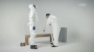 How To Safely Put On and Take Off DuPont Tychem Protective Suits