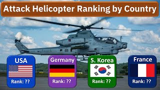 Top 80 Countries by Attack Helicopter | Attack Helicopter by Country