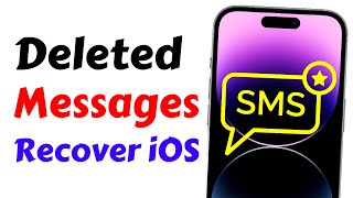 How to Recover Deleted Messages in iPhone | iPhone Me Deleted Messages Recover Kaise Kare