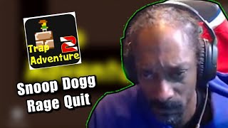 Snoop Dogg plays Trap Adventure 2 (Snoop Dogg Rage Quit)