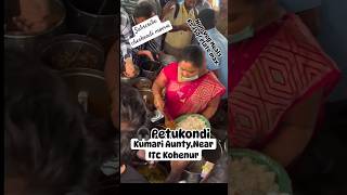 Kumari Aunty serving tasty meals #kumariauntyfood #kumariaunty #food