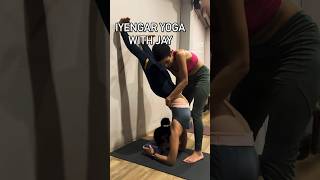 Iyengar yoga with jay