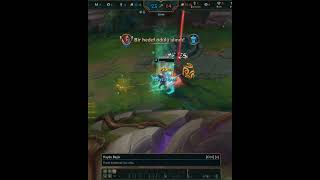 Draven vs Irelia Insane Draven Ult Flash Combo #shorts