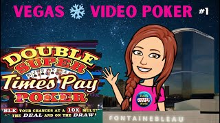 Are You Joking? Vegas ❄️ VP 1 E473 #videopoker,#casino,#gambling