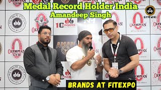 Indian Fitness Shoe by Aman Olympian - India's answer to West | Brands at Fitexpo