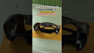 HOW TO CUSTOMIZE TESLA MODEL Y #hotwheels #tesla #laserengraving #diy #teslamodely #tutorial