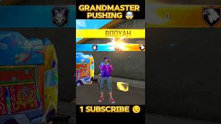 Grandmaster pushing 🤯 #freefire #foryou #foryourpage #freefirehighlights