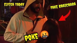 @FukraInsaan poke 🤬 Elvish yadav in big boss house || fukra insaan ne galat kiya || Dev Ratra ||