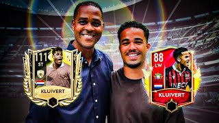 LOS KLUIVERT👨‍👦🇳🇱// PADRE E HIJO JUEGAN JUNTOS 🤩... FIFA MOBILE 23 🔥