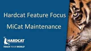 Feature Focus - MiCat Maintenance