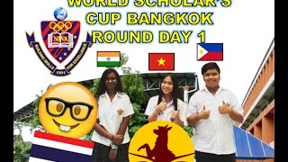 Cyrel's Travel Vlog - World Scholar's Cup Bangkok Round Day1