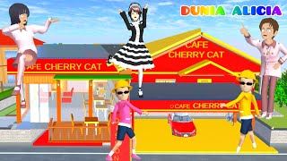 Yuta Buka Cafe Cherry Cat Di Rumah Sakura 🤩| Lomba Kumpulkan Orang Terbanyak Diskon Super😱 | Sakura