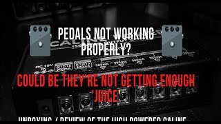 Why perfectly good pedals don't work