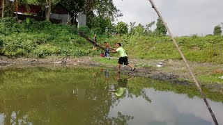 |কুনই ঝাল দিয়ে মাছ ধরা|