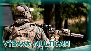 MOJE VÝBAVA NA AIRSOFT - Multicam